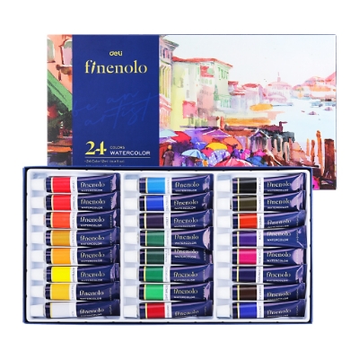 Picture of Deli C19-24 Finenolo Watercolor 12ml 24 Colors
