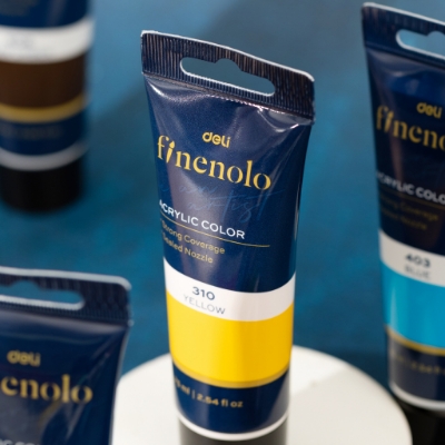 Picture of Deli Finenolo Acrylic color 75ml Yellow