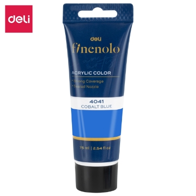 Picture of deli ec75-CB finenolo acrylic color 75ml Cobalt Blue