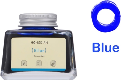 Picture of Hongdian Fountain Pen Bottled Ink Blue, 60ml
