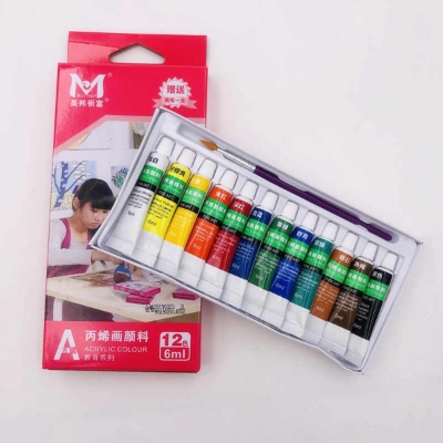 Picture of Bgwap Acrylic color 6ml  12 Color