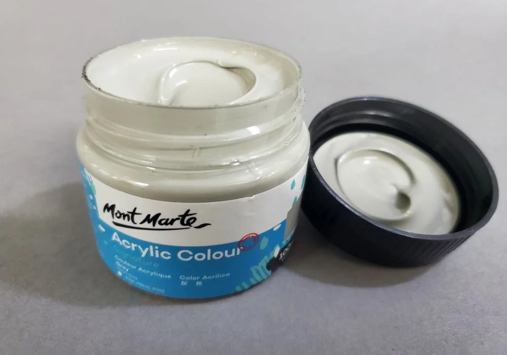 Picture of Mont Marte Acrylic Paint 100ml Grey