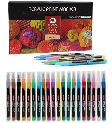 Picture of Mobee Acrylic Paint pens| Set of 20