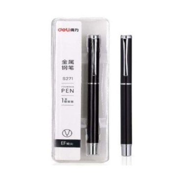 Picture of Deli ES271 Fountain Pen (Black or Blue)