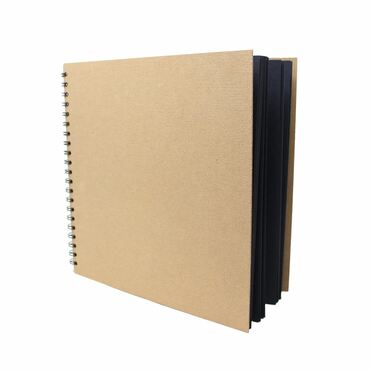 Picture of Black note book Sketch Pad A5 (Side Spiral)