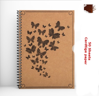 Picture of Paper Tree Premium Sketch Art Book A5 Size ( Butterfly)