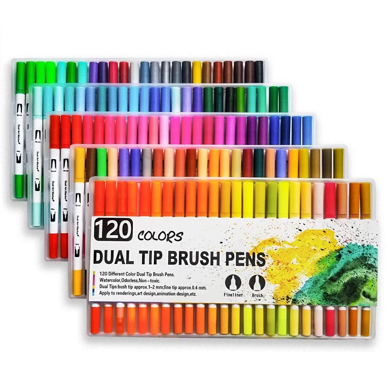 Picture of Giorgione 120 Colors Dual Tip Brush Pens