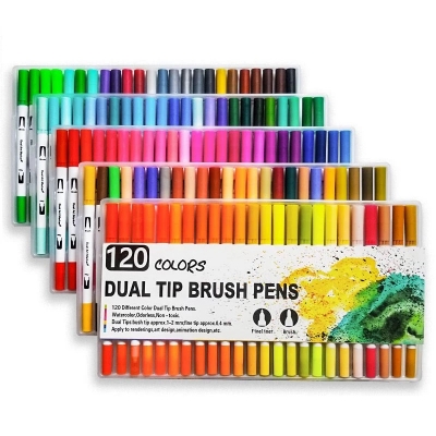 Picture of Giorgione 120 Colors Dual Tip Brush Pens