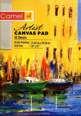 Picture of Camel Artist Canvas Pad 300GSM 10x12 inch