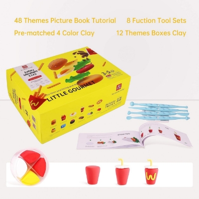 Picture of LOUFOR Little Gourmet Air Dry Modeling Clay