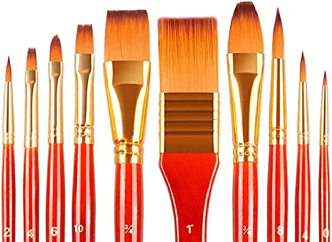 Picture of Giorgione Wallet Brush Set for Acrylic Colors 11pcs