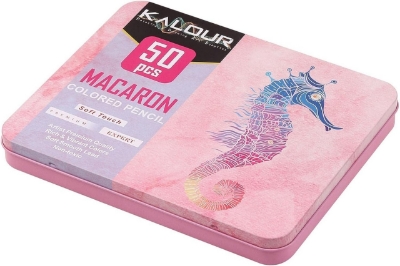 Picture of KALOUR Macaron Pastel Colored Pencils Set of 50 Colors