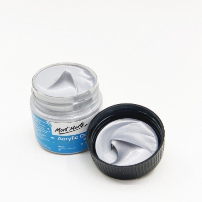 Picture of Mont Marte Acrylic Paint 100ml SILVER