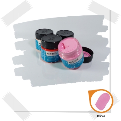 Picture of mont marte acrylic color 100ml - Pink