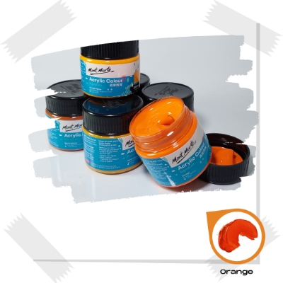 Picture of Mont Marte Acrylic Paint 100ml Orange