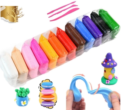 Picture of Super Soft Light Clay Modeling Air Dry Clay For DIY Handmade Toys 12 shade