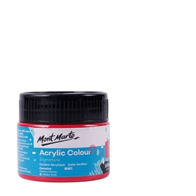 Picture of mont marte acrylic color 100ml - Carmine