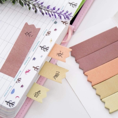 Picture of 120 Pages Cute Kawaii Log Pad Sticky Notes