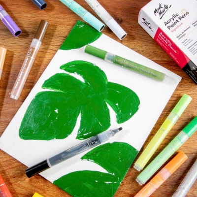 Picture of Mont Marte Acrylic Paint Pens  Broad Tip 24pc