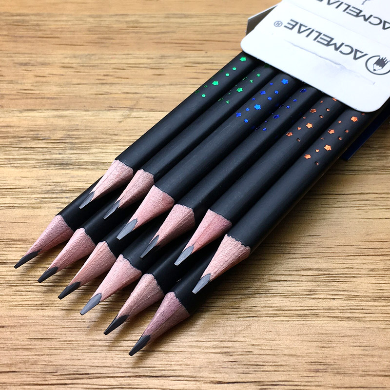 Picture of Acmeliae three side logo graphite pencil HB 12 Pc