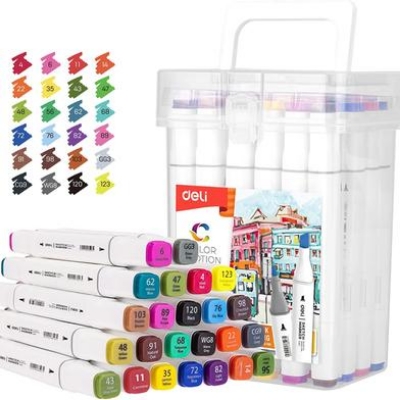 Picture of Deli E70801-24 markers for sketching (24 PCs)