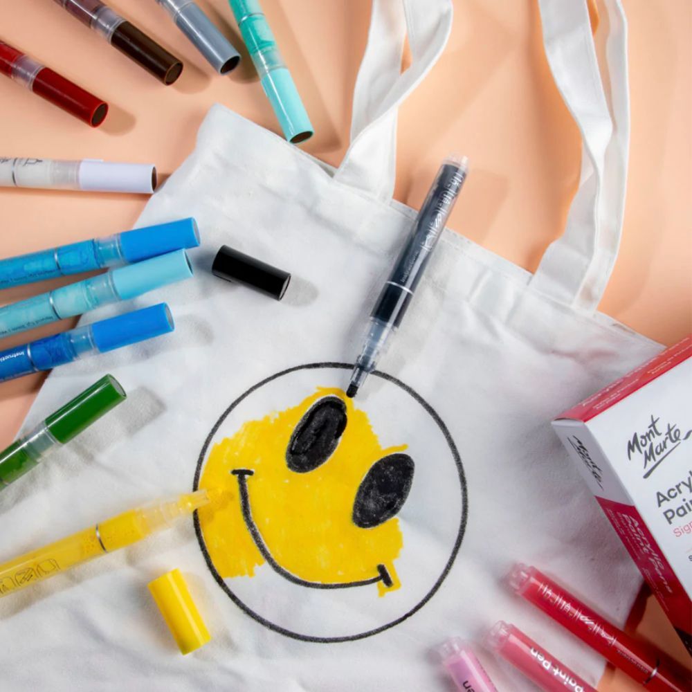 Picture of Mont Marte Acrylic Paint Pens  Broad Tip 48 pc