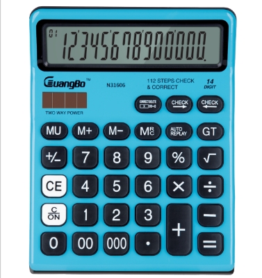 Picture of Guangbo HWWN31606 Electonic Calculator 14 Digit