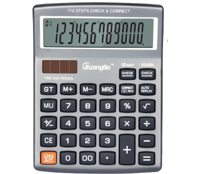 Picture of Guangbo HWWN31604 Electonic Calculator 12 Digit