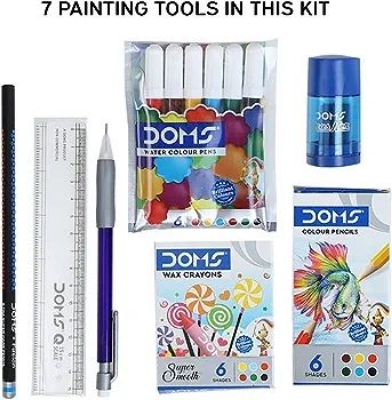 Picture of Doms Wow Kit Combination of 7 Stationery Items