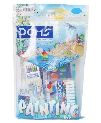 Picture of DOMS Painting Etc Kit full set 9 pcs Bundle value pack for Painting, Drawing & Sketching