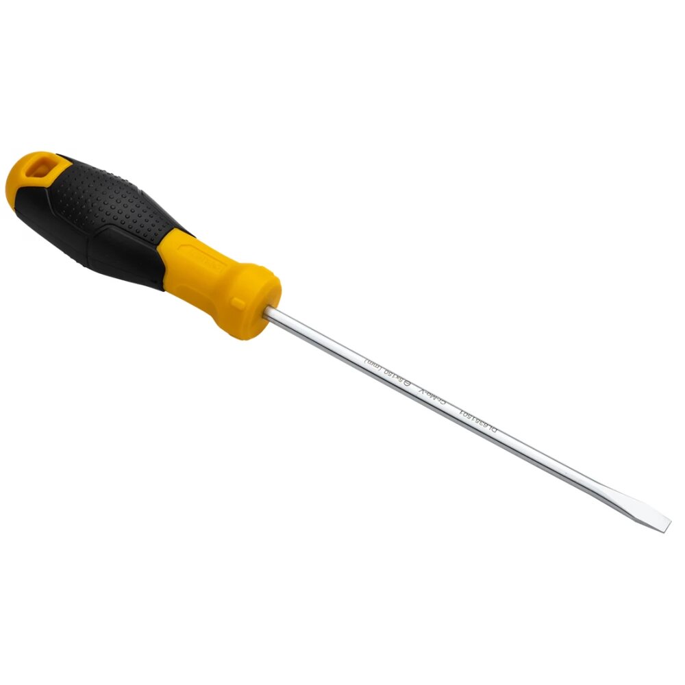 Picture of Deli Tools EDL6351501 Slotted Screwdriver Comfortable Handle Steel Material (5x150mm)
