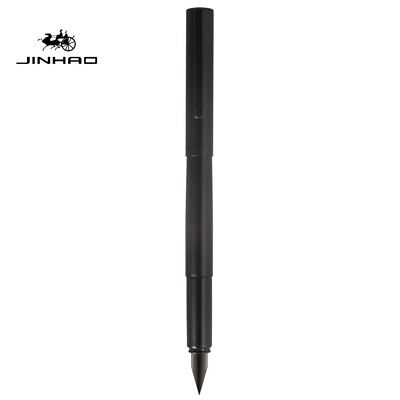 Picture of Jinhao 35 Black Metal Fountain Pen 0.38mm Nib