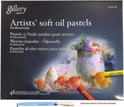 Picture of Mungyo Gallery Soft Oil Pastels Set of 48 - Assorted Colors - New Version