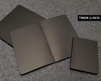 Picture of Papertree Black Pages Note Book  A5 size