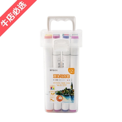 Picture of M&G Double-tip Triangle Art Marker 12 shade