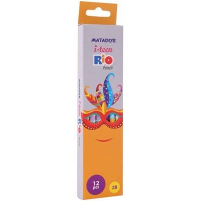 Picture of Matador i-teen RIO Pencil 12pcs  2B