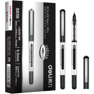 Picture of Deli	S656 Roller Pen Black
