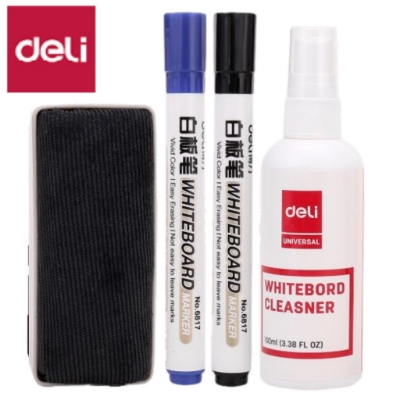 Picture of Deli E7839 white Board Cleaning Set white board cleaning kit White board cleaning set