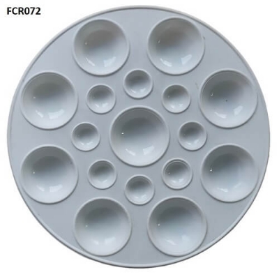 Picture of Round Artist Color Mixing Palette - 1Pcs