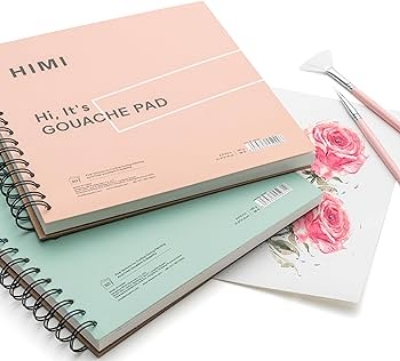 Picture of HIMI Gouache Pad 8.5X8.5 Inch (50 Sheets)