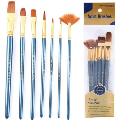 Picture of KeepSmiling Artist Brushes set 7pcs 8070