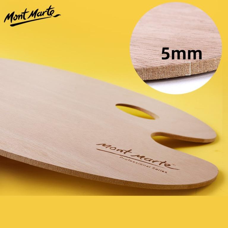 Picture of Mont Marte Painting Oval Wood Palette