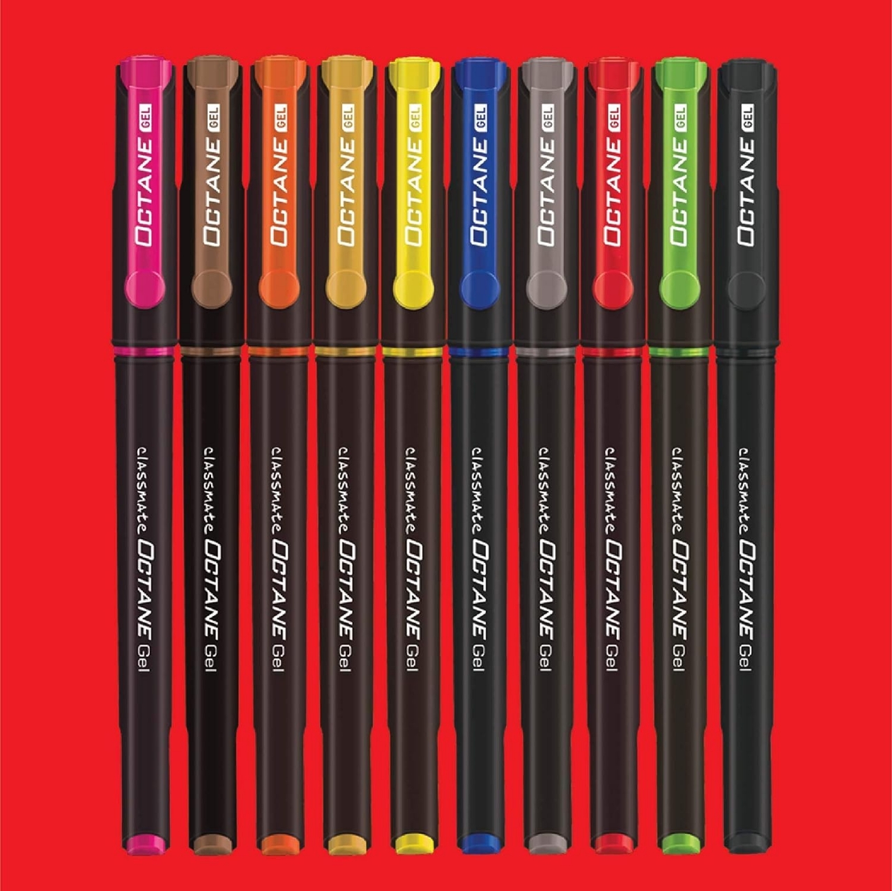 Picture of Classmate Octane Color Burst Gel Pens pack of 10 pcs