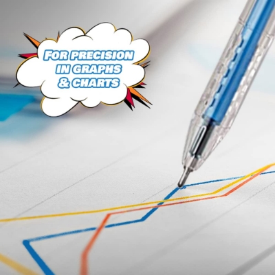 Picture of Cello Colour Bombs Coloured Ink Gel Pens | Pack of 10 | 10 Vivid Ink Colours | Coloured Gel Pens | Gel Pen for Students| Ideal for Art, Project work, Journal Work, Presentations