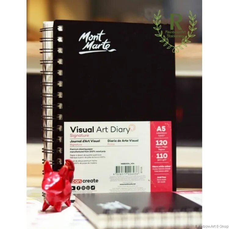 Picture of Mont Marte Visual Art Diary A5 110gsm 120 Sheet