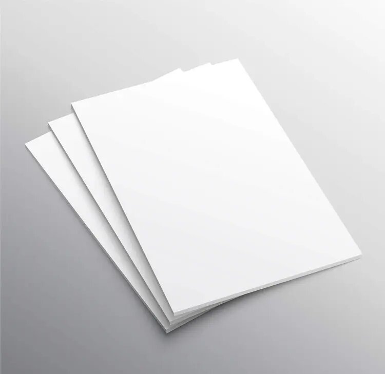 Picture of White Certificate Print Paper Glossy 10 PCS