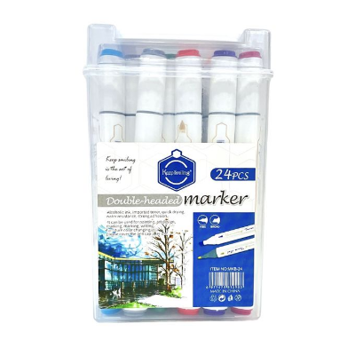 Picture of Keep Smiling Professional Sketch Marker Pen - 24 Colors