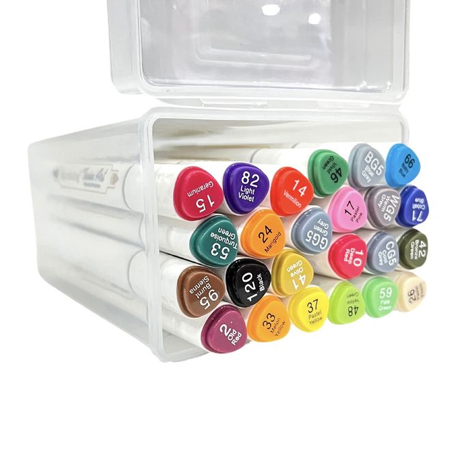 Picture of Keep Smiling Professional Sketch Marker Pen - 24 Colors
