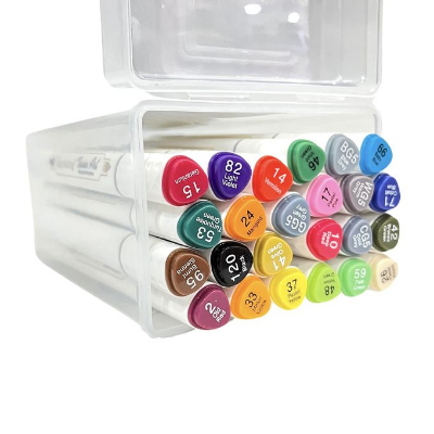 Picture of Keep Smiling Professional Sketch Marker Pen - 24 Colors