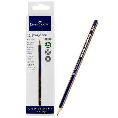 Picture of FC Gold Faber 2B Pencils- 12 Pcs